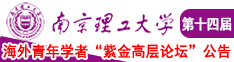 乱伦日肥逼视频南京理工大学第十四届海外青年学者紫金论坛诚邀海内外英才！